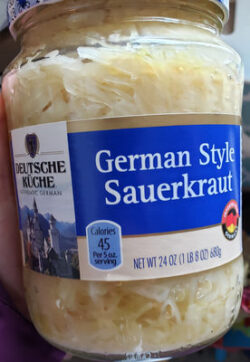 Aldi German Style Sauerkraut