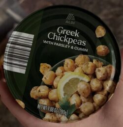 Aldi Greek Chickpeas with Parsley and Cumin