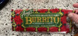 Amy's Burrito Cheddar Cheese