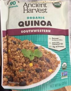 Ancient Harvest Southwestern organic quinoa, southwestern