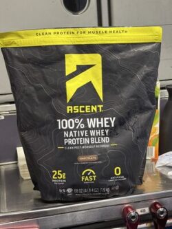 Ascent 100% Whey Native Whey Protein Blend