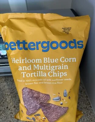 Bettergoods Heirloom Blue Corn and Multigrain Tortilla Chips