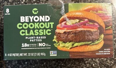 Beyond Cookout Classic Plant-Based Patties