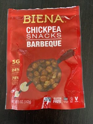 Biena Chickpea Snacks Barbeque