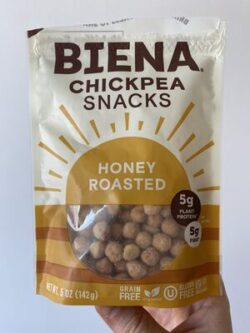 BIENA CHICKPEA SNACKS HONEY ROASTED