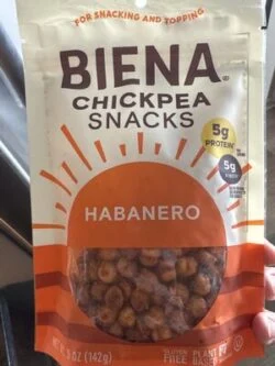 Biena Habanero Chickpea Snacks