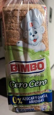 Bimbo Pan Bimbo cero cero