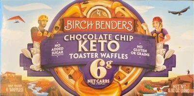 Birch Benders Chocolate Chip Keto Toaster Waffles