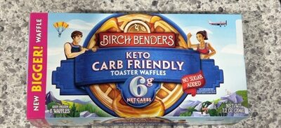Birch Benders Keto Carb Friendly Toaster Waffles