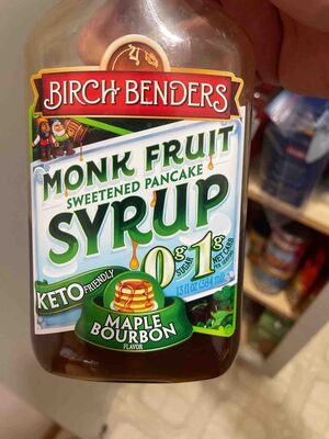 Birch Benders Monk Fruit Sweetened Pancake Syrup