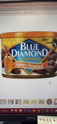 Blue Diamond Almonds Honey Roasted