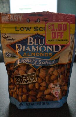 Blue Diamond Almonds Lightly Salted Almonds