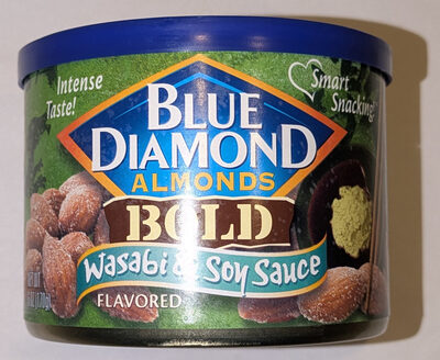 Blue Diamond Almonds Wasabi & Soy Sauce Flavored Almonds
