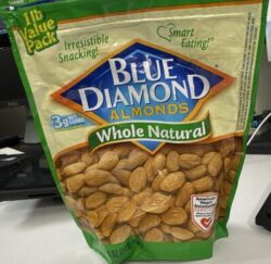 Blue Diamond Whole Natural Almonds