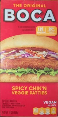 BOCA Spicy Chik'n Veggie Patties