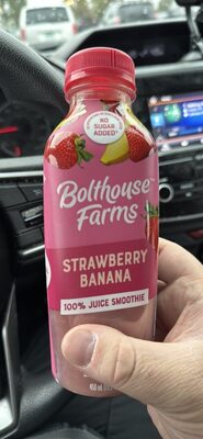 Bolthouse Farms STRAWBERRY BANANA 100% JUICE SMOOTHIE
