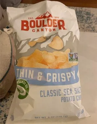 Boulder Canyon Classic Sea Salt Potato Chips