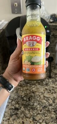 Bragg GINGER & SESAME ORGANIC DRESSING & MARINADE