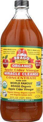 Bragg Organic Apple Cider Vinegar Enhanced - Honey Cayenne