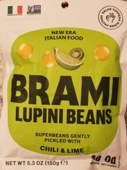 Brami Italian Snacking Lupini Beans, Chili & Lime