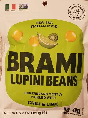Brami Italian Snacking Lupini Beans, Chili & Lime