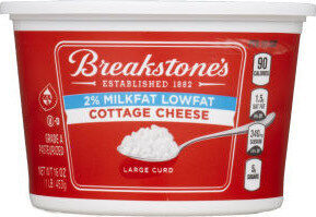 Breakstone's 2% Milkfat Lowfat Cottage Cheese Large Curd