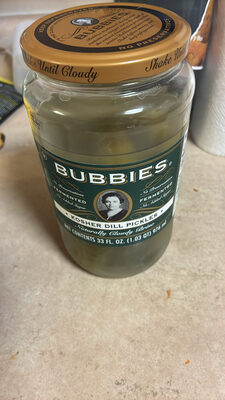 Bubbies Kosher Dill Pickles
