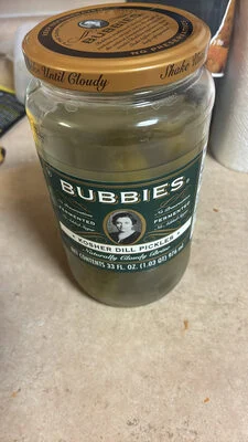 Bubbies Kosher Dill Pickles