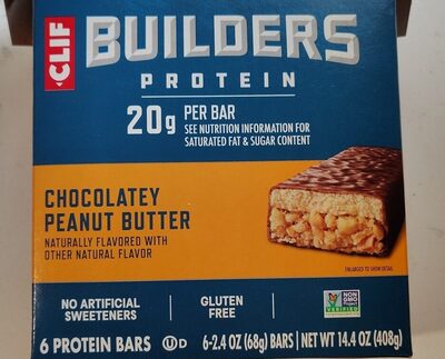 Builders Protein Chocolate Peanut Butter Protein Bar