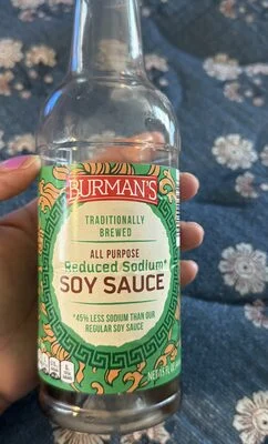 Burman's Reduced Sodium Soy Sauce