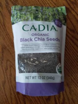 CADIA BLACK CHIA SEEDS