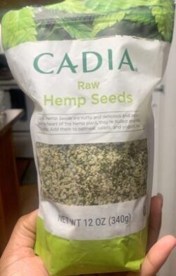 Cadia Raw Hemp Seeds