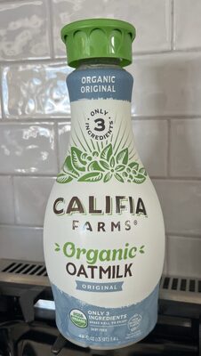 Califia Farms Organic Oatmilk Original