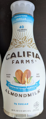 Califia Farms Unsweetened Vanilla Almondmilk