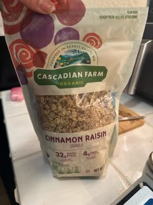 Cascadian Farm Cinnamon Raisin Granola