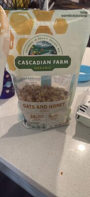 Cascadian Farm Organic Oats and Honey Granola