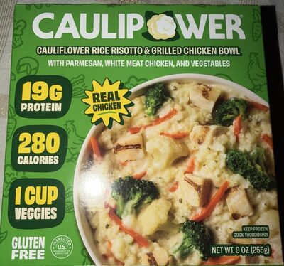 Caulipower Cauliflower Rice Risotto & Grilled Chicken Bowl