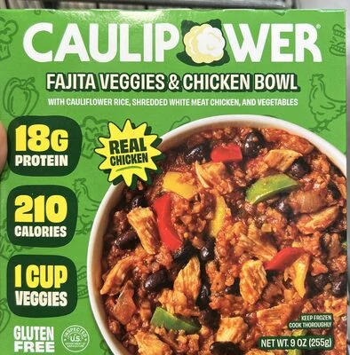 Caulipower Fajita Veggies And Chicken Bowl