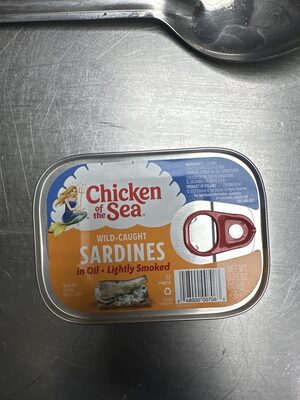 Chicken of the Sea Sardines in Oil Lightly Smoked