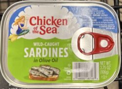 Chicken of the Sea Wild-Caught Sardines in Olive Oil