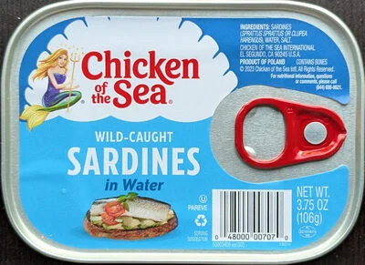 Chicken of the Sea Wild-Caught Sardines in Water