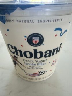 chobani Greek Yogurt Nonfat Plain