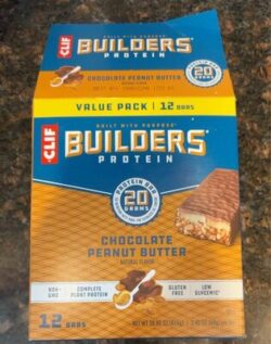 CLIF f builders protein bars