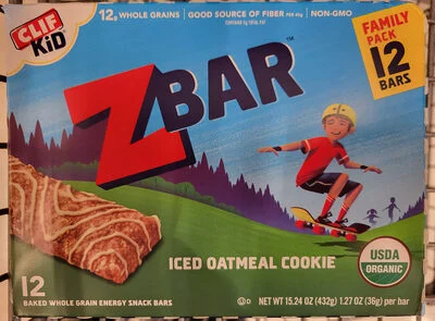 CLIF Kid ZBar Iced Oatmeal Cookie