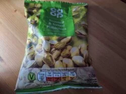 co op ROASTED & SALTED PISTACHIOS