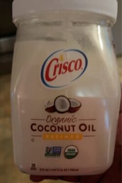 Crisco Organic Coconut Oil Refined