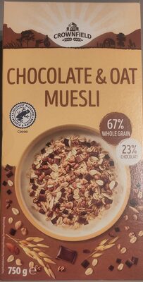 Crownfield Chocolate & oat muesli