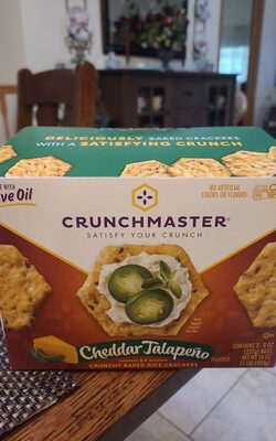 Crunchmaster Cheddar JALAPENO