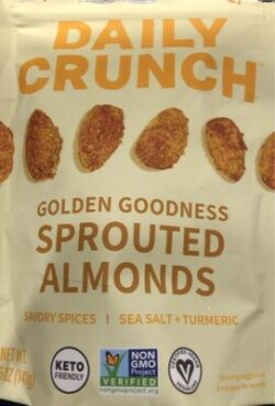 Daily Crunch Turmeric + Sea Salt Sprouted Almonds