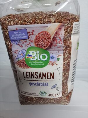 dmBio Leinsamen geschrotet
